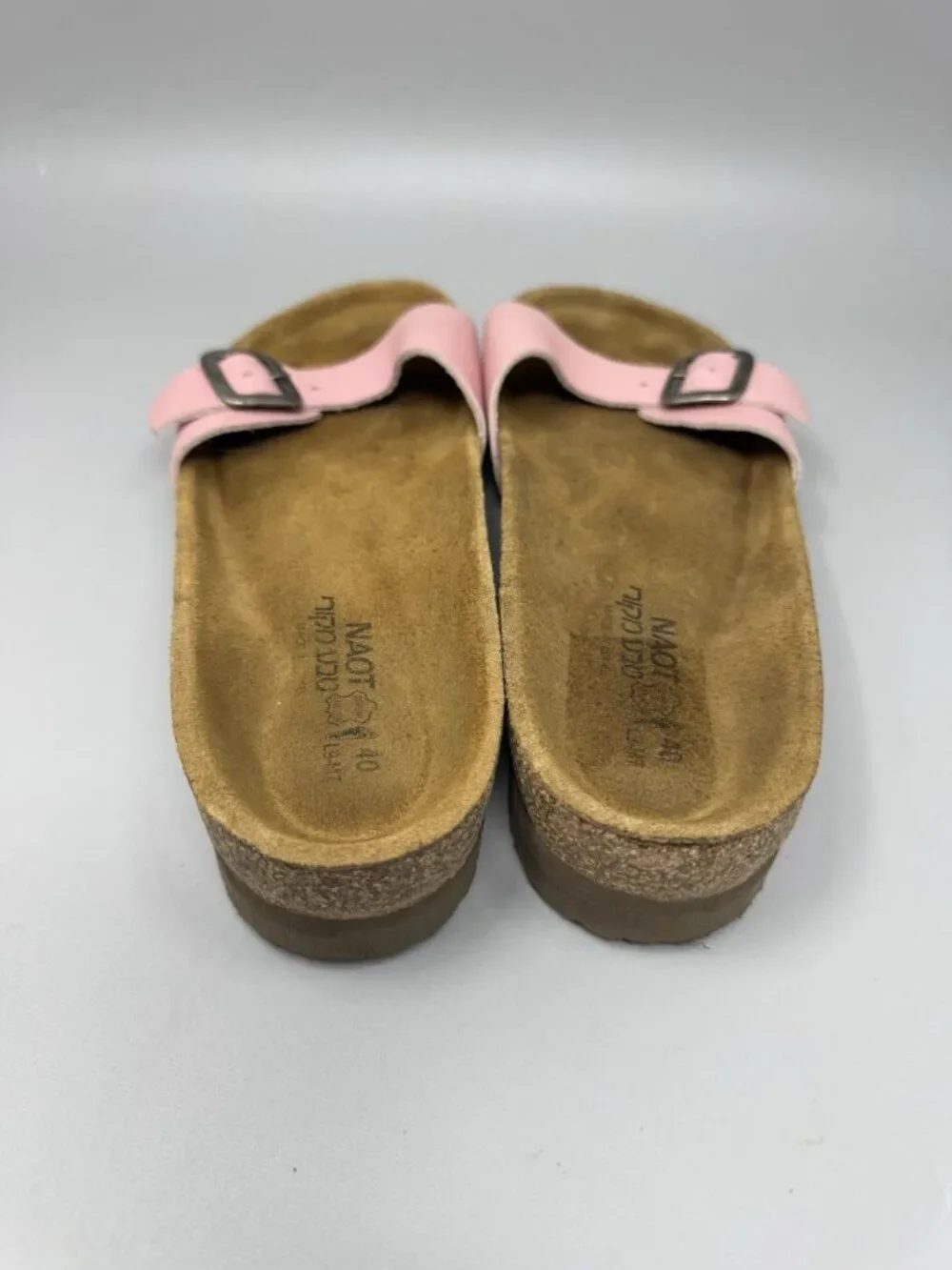 Naot Maryland Women’s Buckle Slide Sandals Size 40 EU US 9.5 Pink